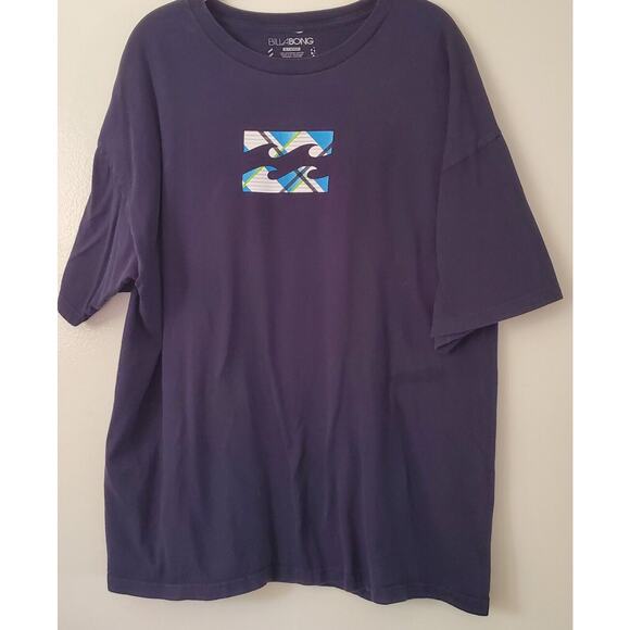 Billabong T Shirt Mens XL Black Short Sleeve Crewneck 100% Cotton Surf Skate - Picture 1 of 8